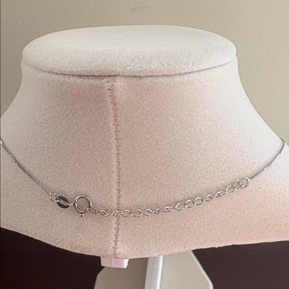 925 Sterling Silver Box Chain Gold Teardrop Pendant 16” 18” Necklace Italy - Picture 4 of 10